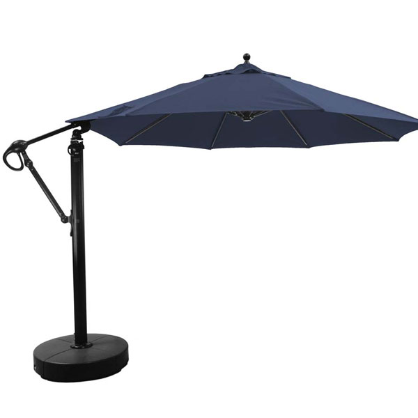 13′ Cantilever Umbrella w/Base by Galtech International